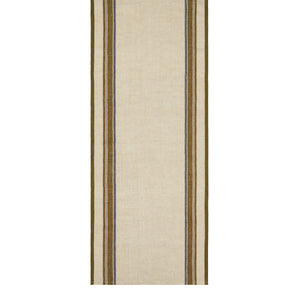 Antibes 20x72 Runner in Natural & Green