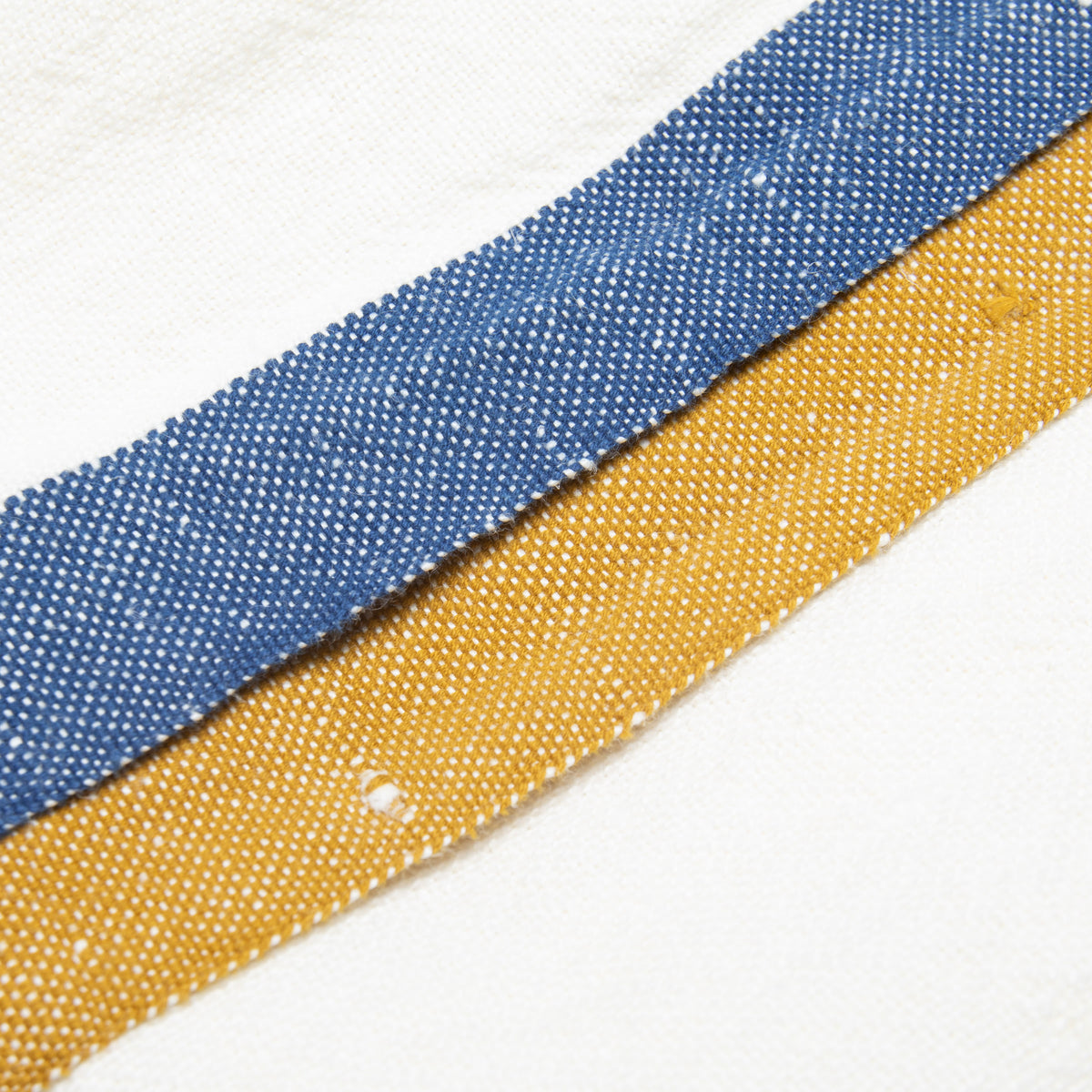 Paris Tea Towels in Blue & Mustard, Set of 2