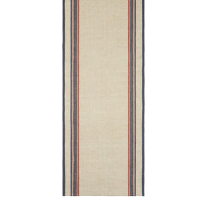 Antibes 20x72 Runner in Natural & Red