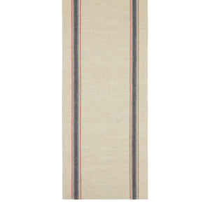 Menton 20x72 Runner in Natural & Denim