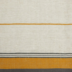 Eze 60x90 Tablecloth in Ivory & Mustard