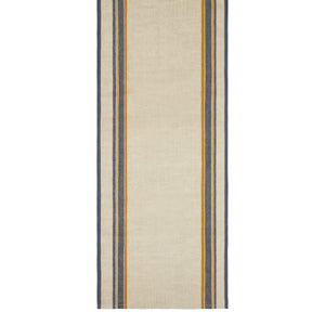 Antibes 20x72 Runner in Natural & Blue