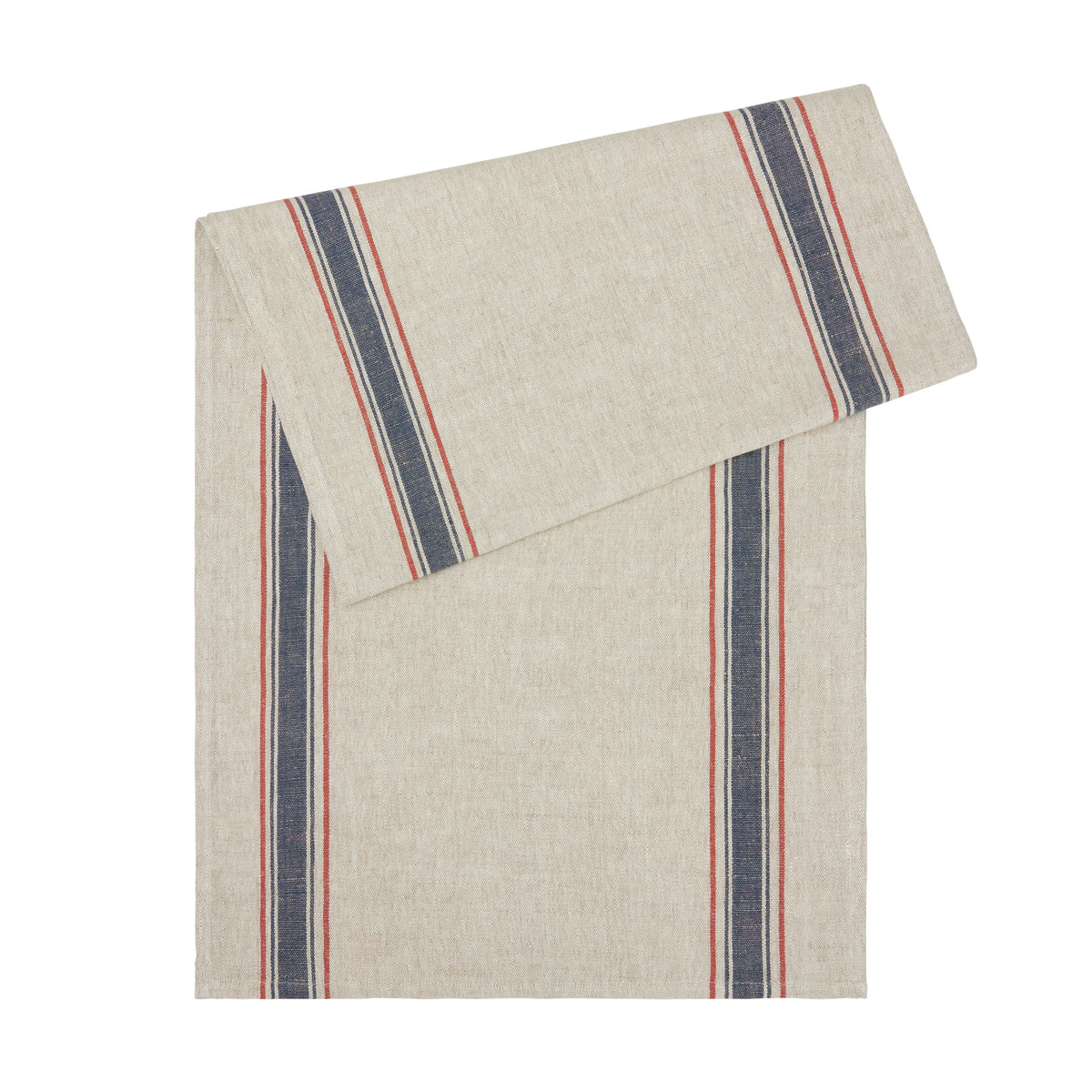Menton 20x72 Runner in Natural & Denim