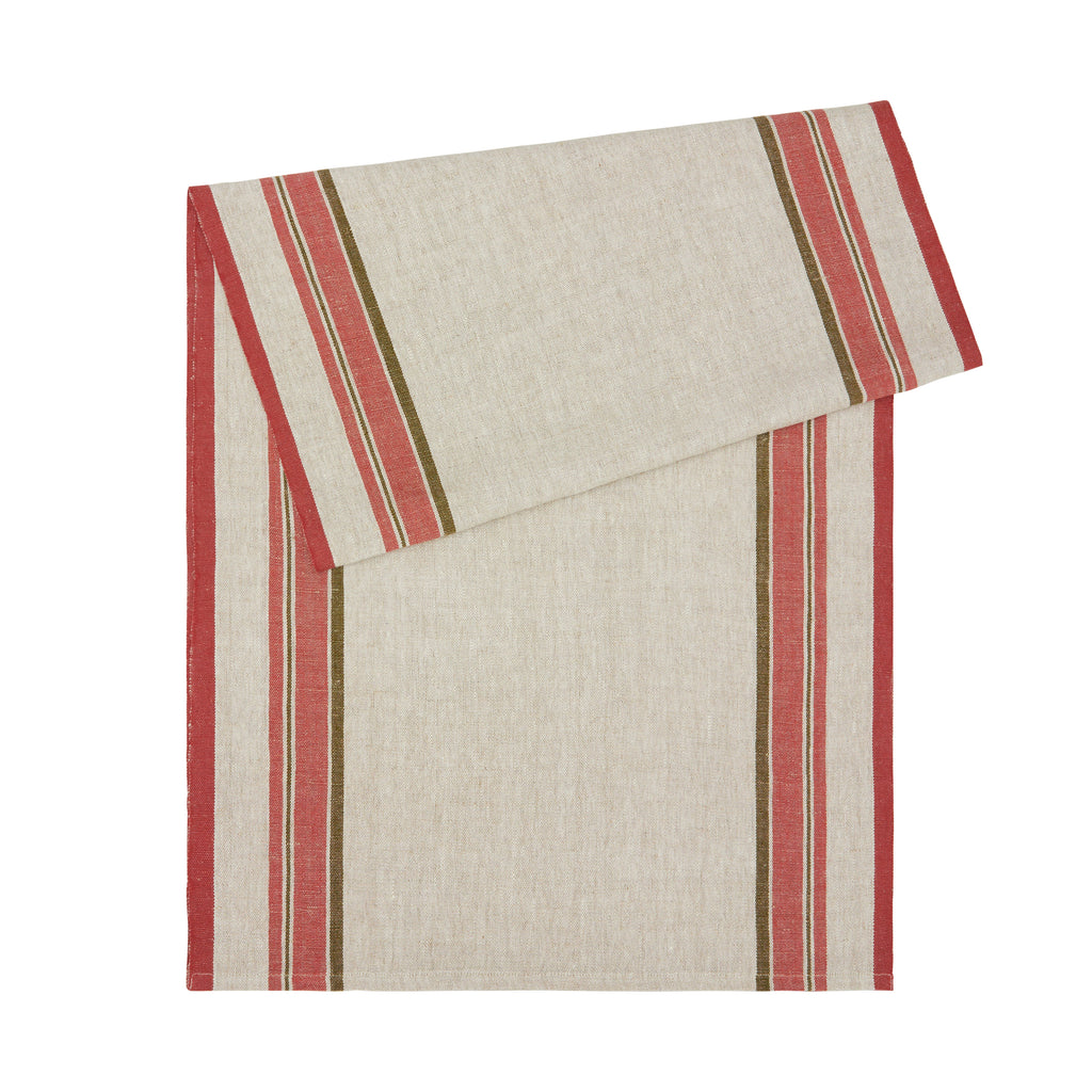 Antibes 20x72 Runner in Natural & Sherbert