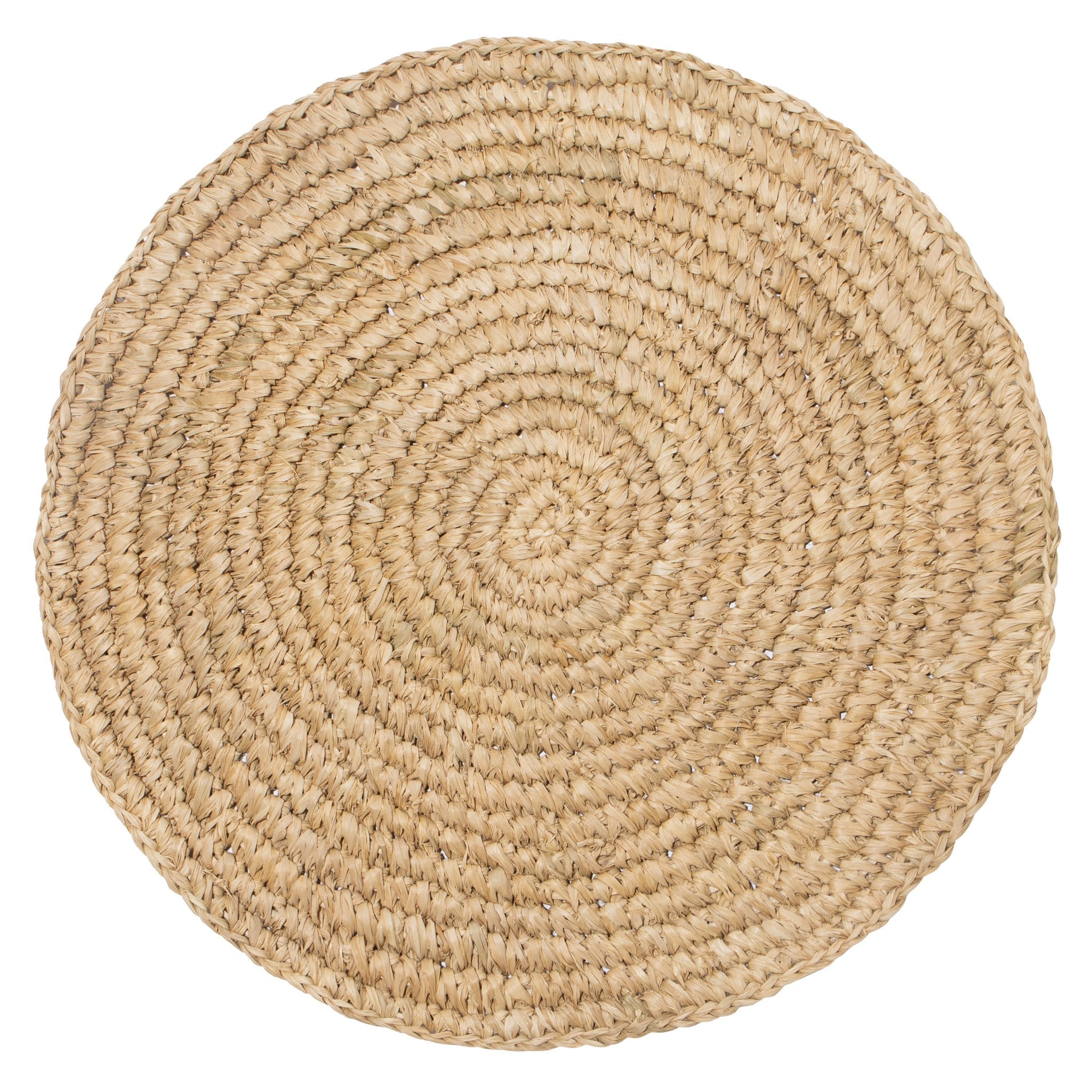 Classic Round Natural Placemat, Set of 4