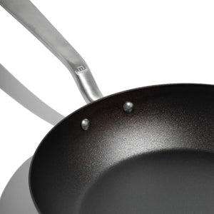 Seasoned Carbon Steel Frying Pan 10"