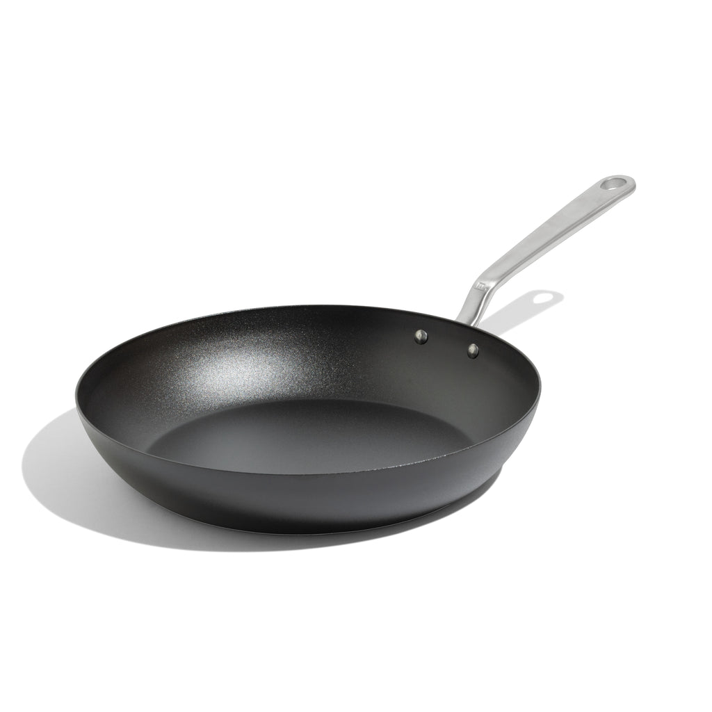 Seasoned Carbon Steel Frying Pan 12"