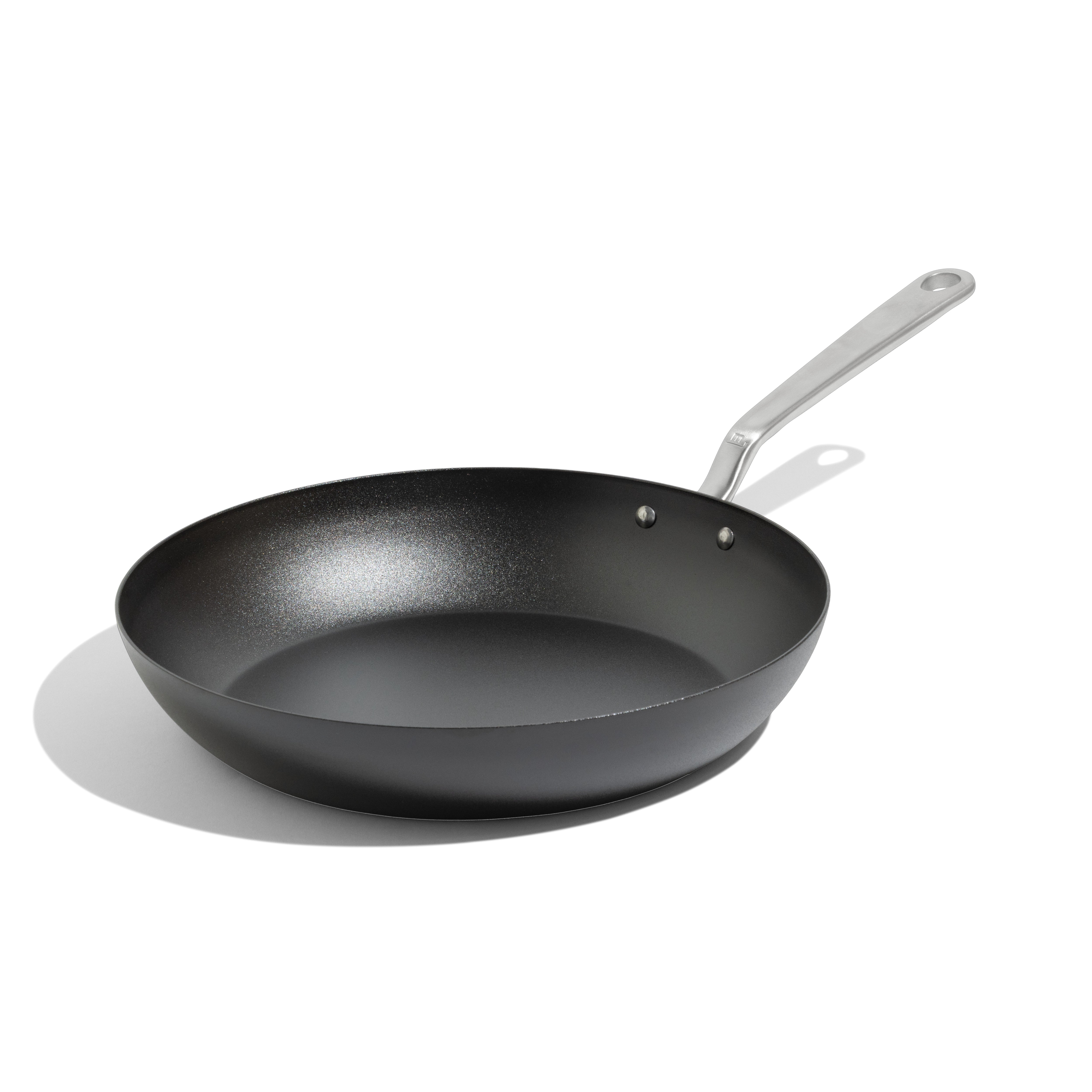 Seasoned Carbon Steel Frying Pan 12"