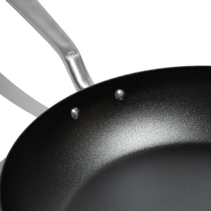 Seasoned Carbon Steel Frying Pan 12"