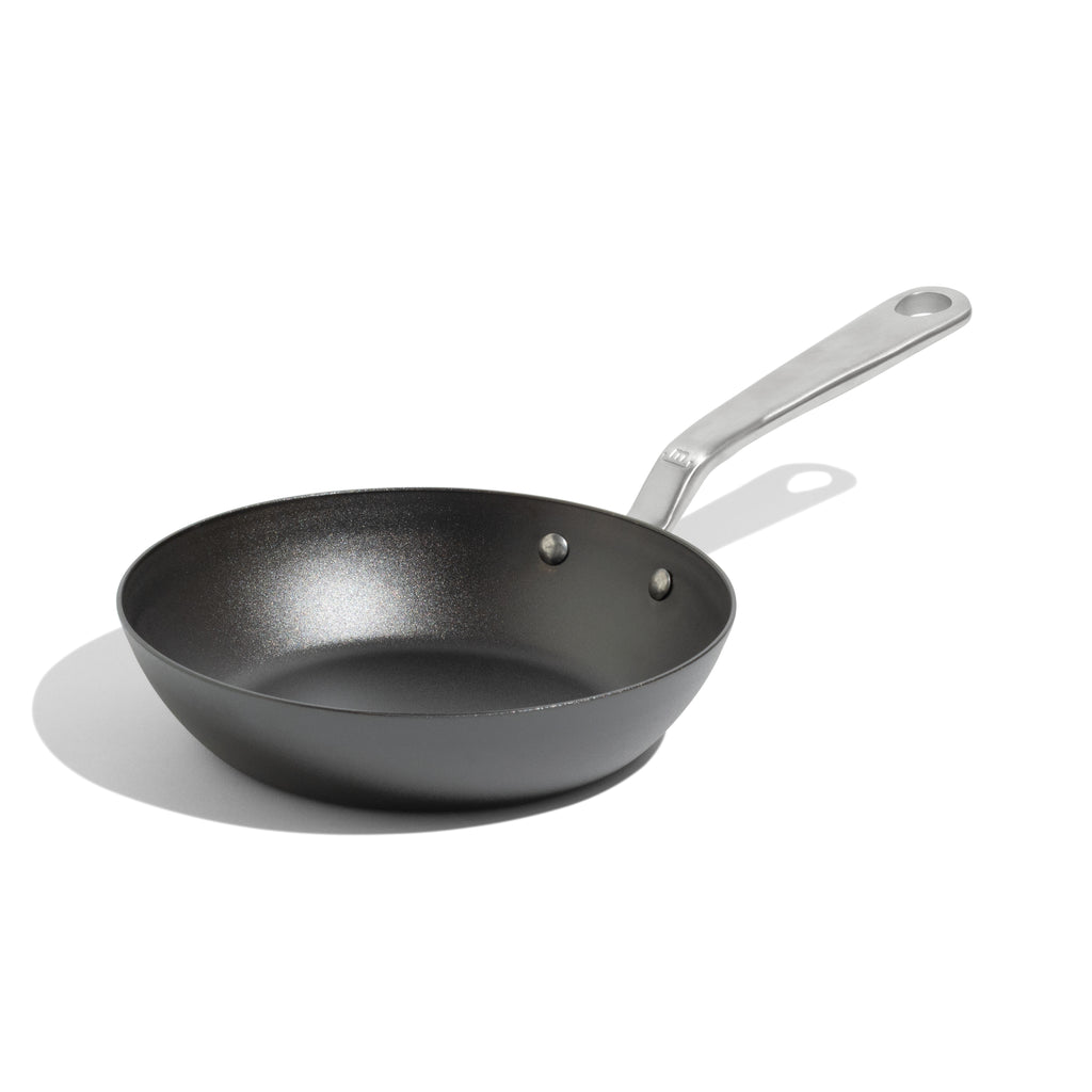 Seasoned Carbon Steel Frying Pan 8"
