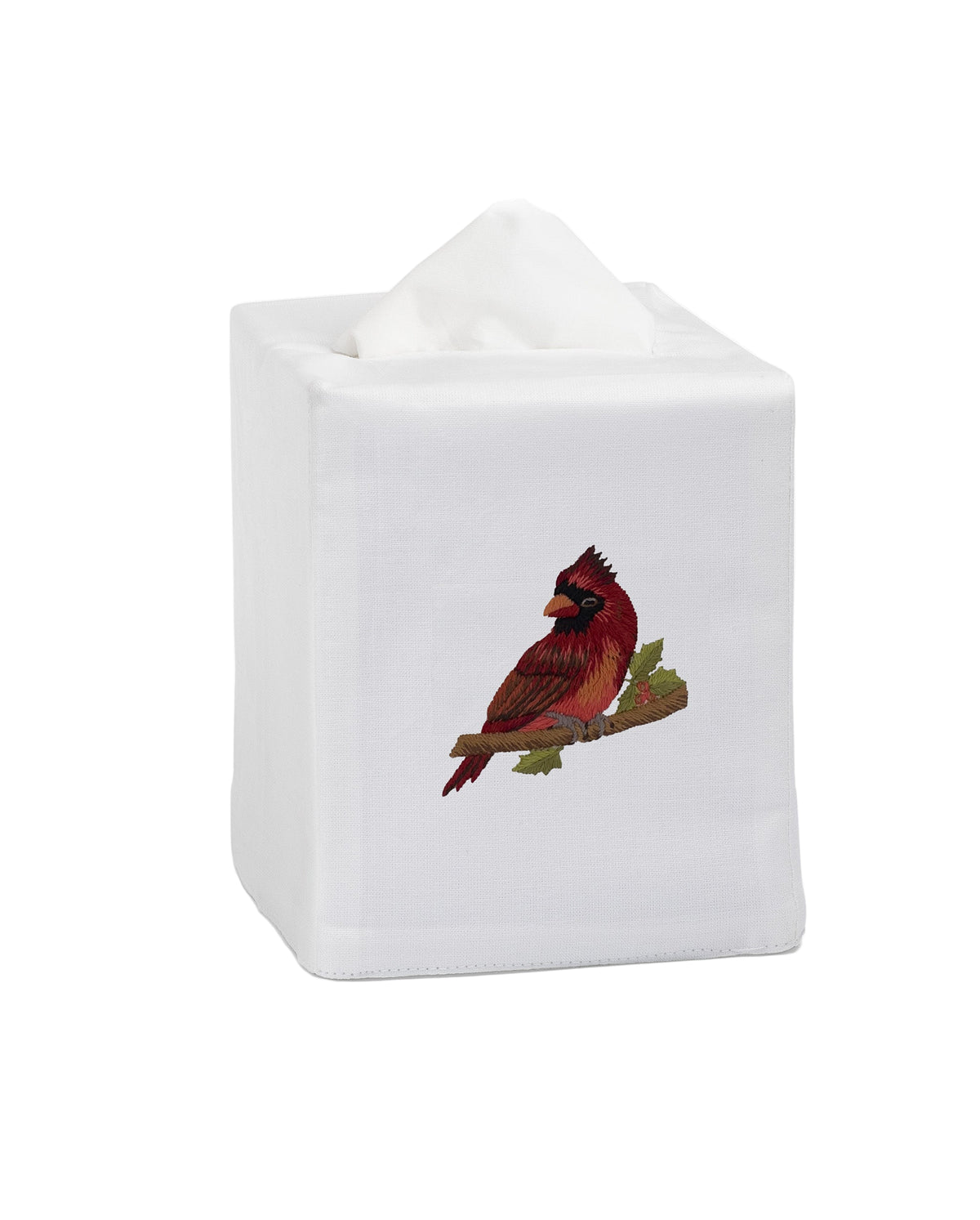 Cardinal Modern Tissue Box Cover