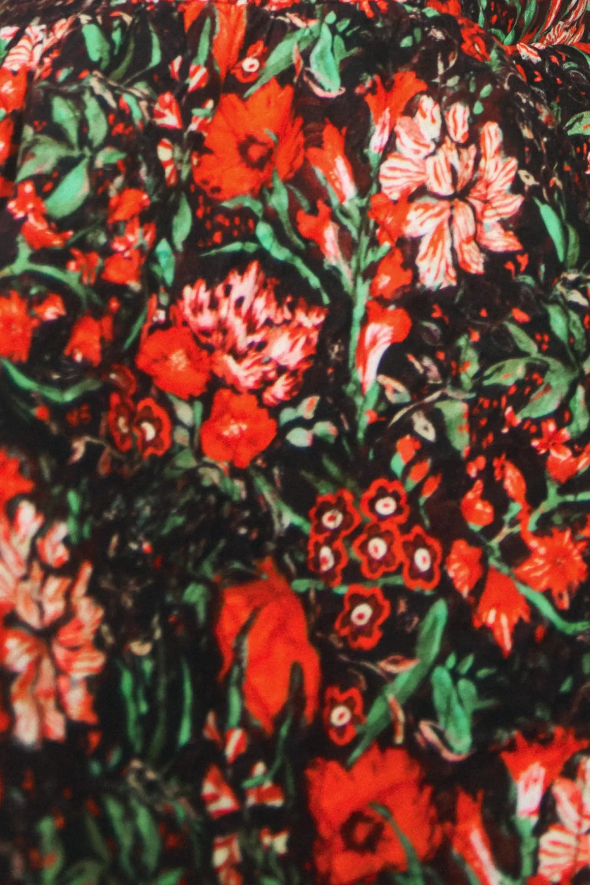 The Remy Skirt is a festive midi designed featuring a banded waist and a gathered full skirt.