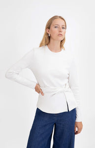 Carlita Top in Chalk
