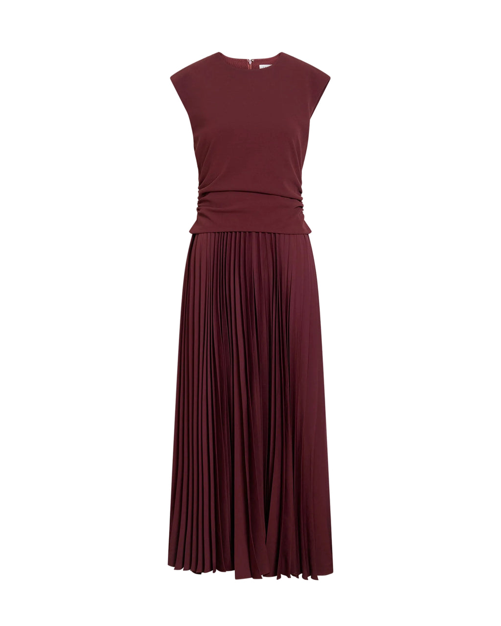 Carly Dress in Deep Redwood