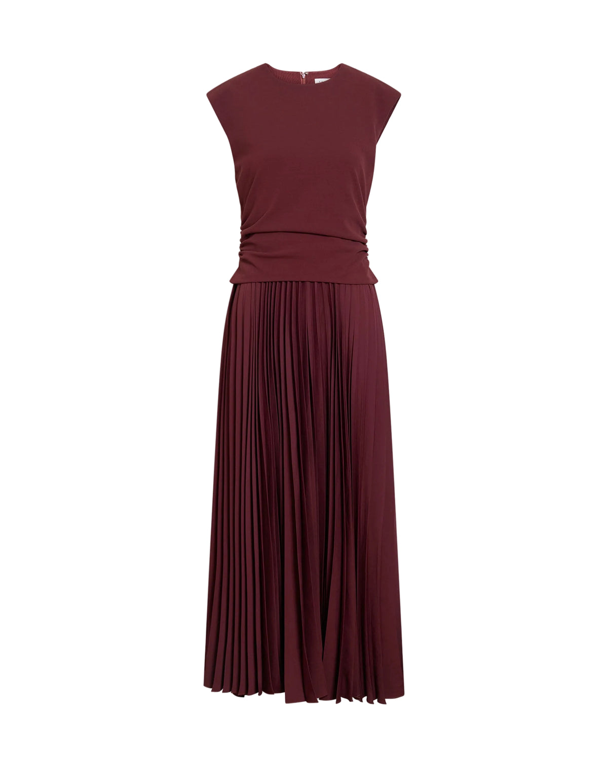 Carly Dress in Deep Redwood