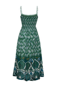 Carmen Dress in Samara Green