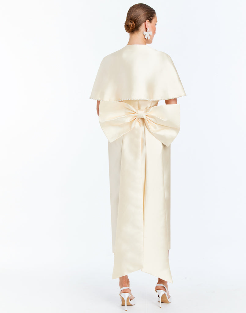 Carolina Pearl Capelet in Ivory