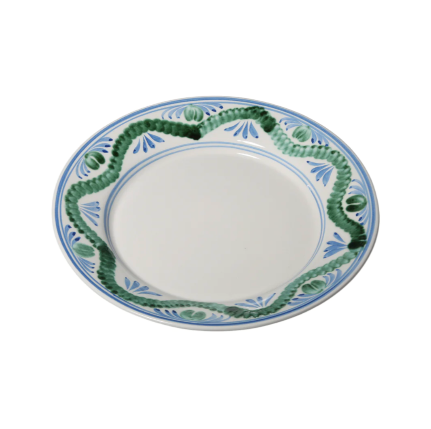 Caterpillar Blue Dinner Plate