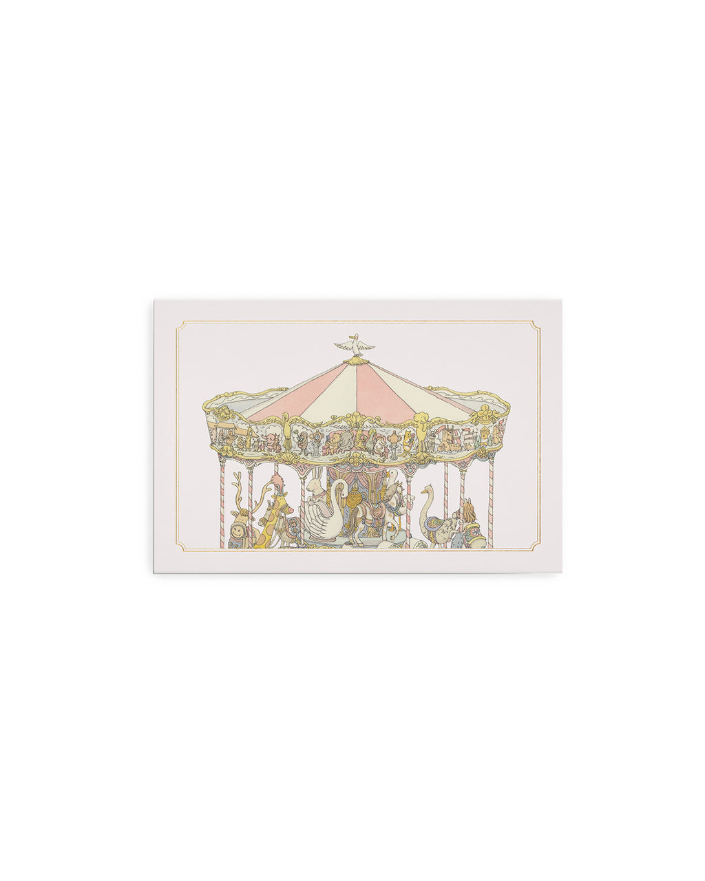 Carousel Pop-Up Invitation Set