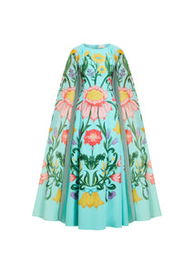 Cartagena Cape Gown in San Juan Garden