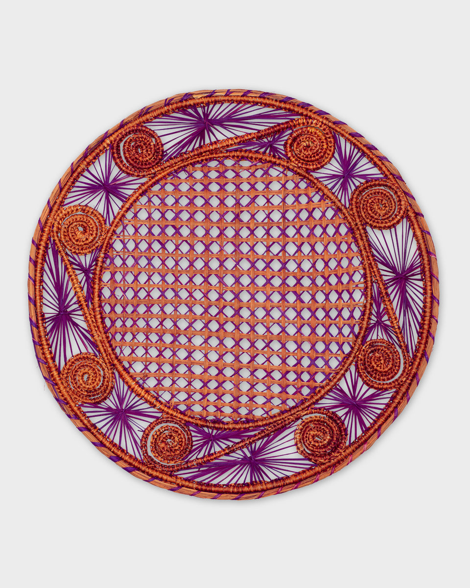 Cartagena Placemat Maroon