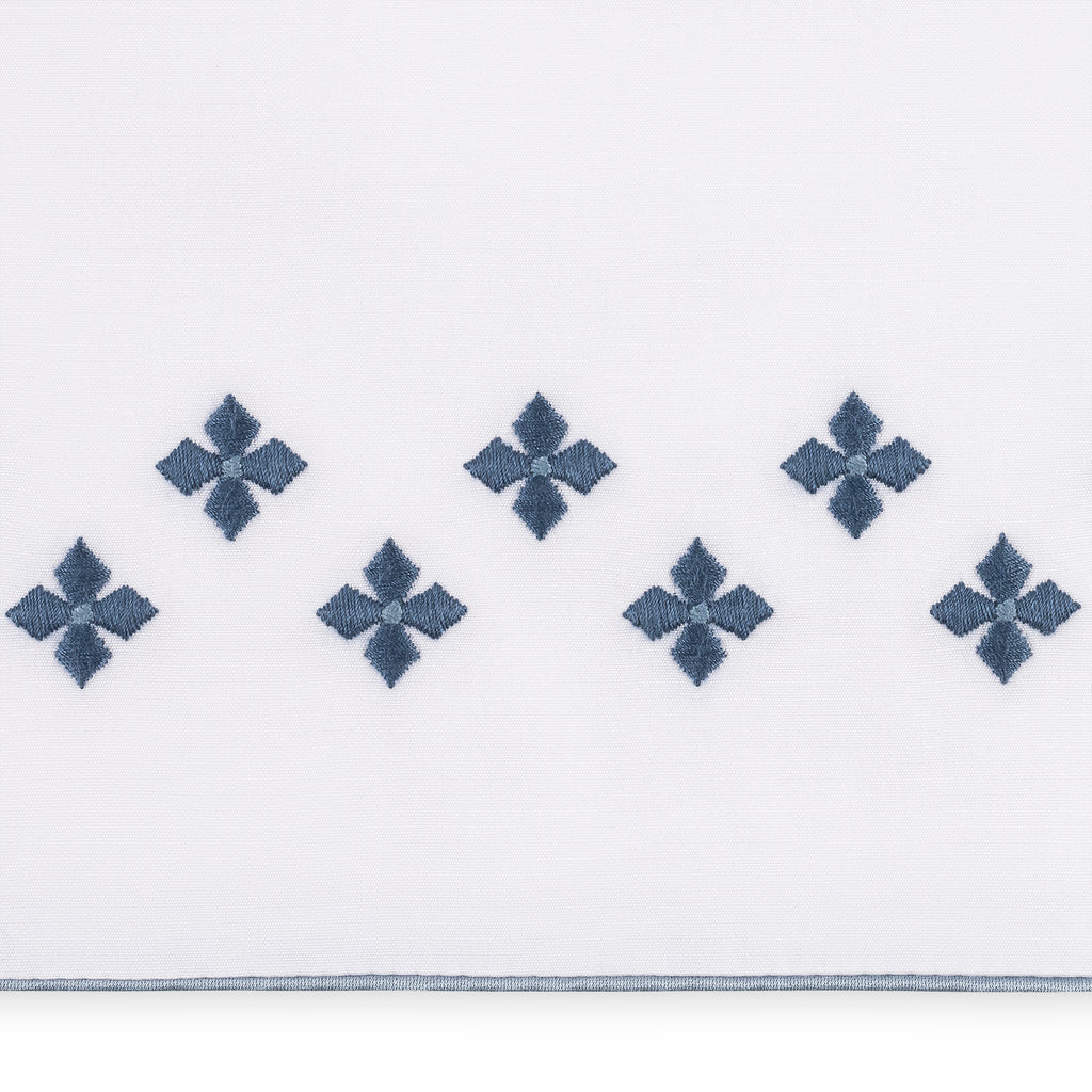 Casablanca Flat Sheet in Indigo