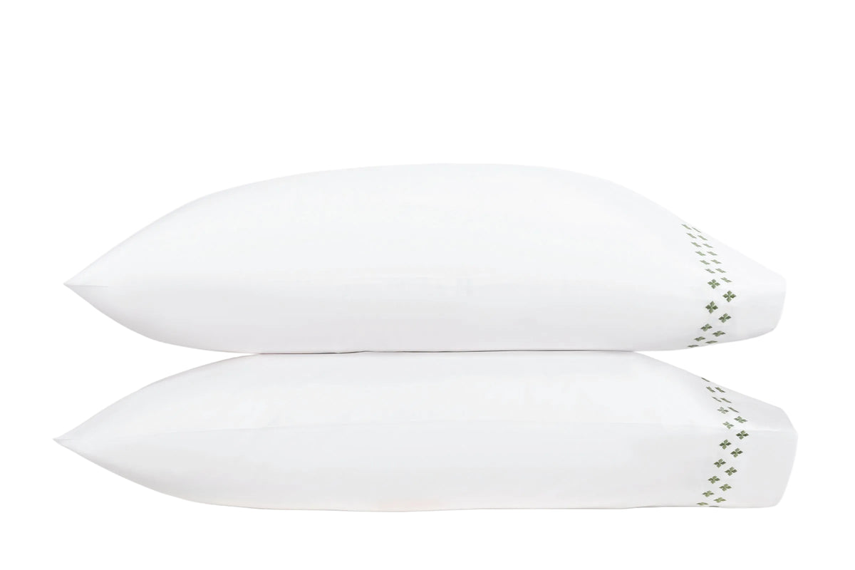 Casablanca Pillowcase - Pair in Clover
