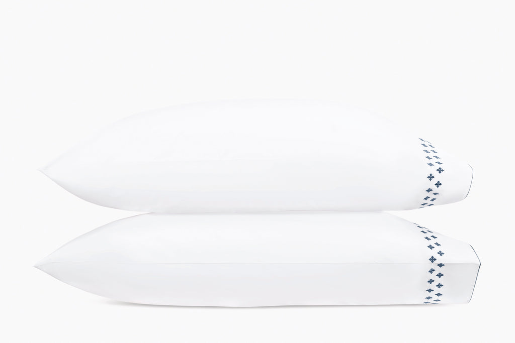 Casablanca Pillowcase - Pair in Indigo