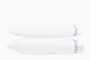 Casablanca Pillowcase - Pair in Indigo