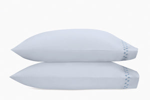 Casablanca Pillowcase - Pair in Sky/Blue