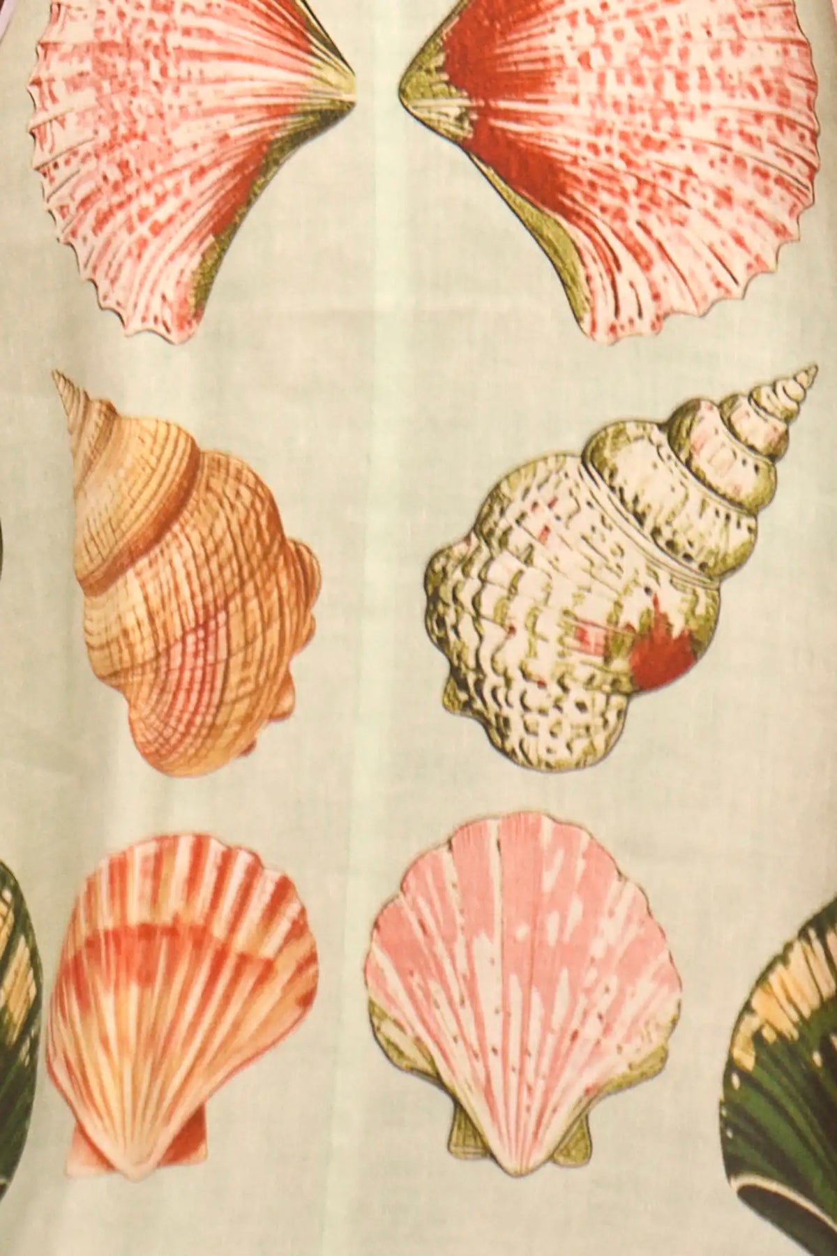 Close up of The Casey Dress in Somers Shell Mint.