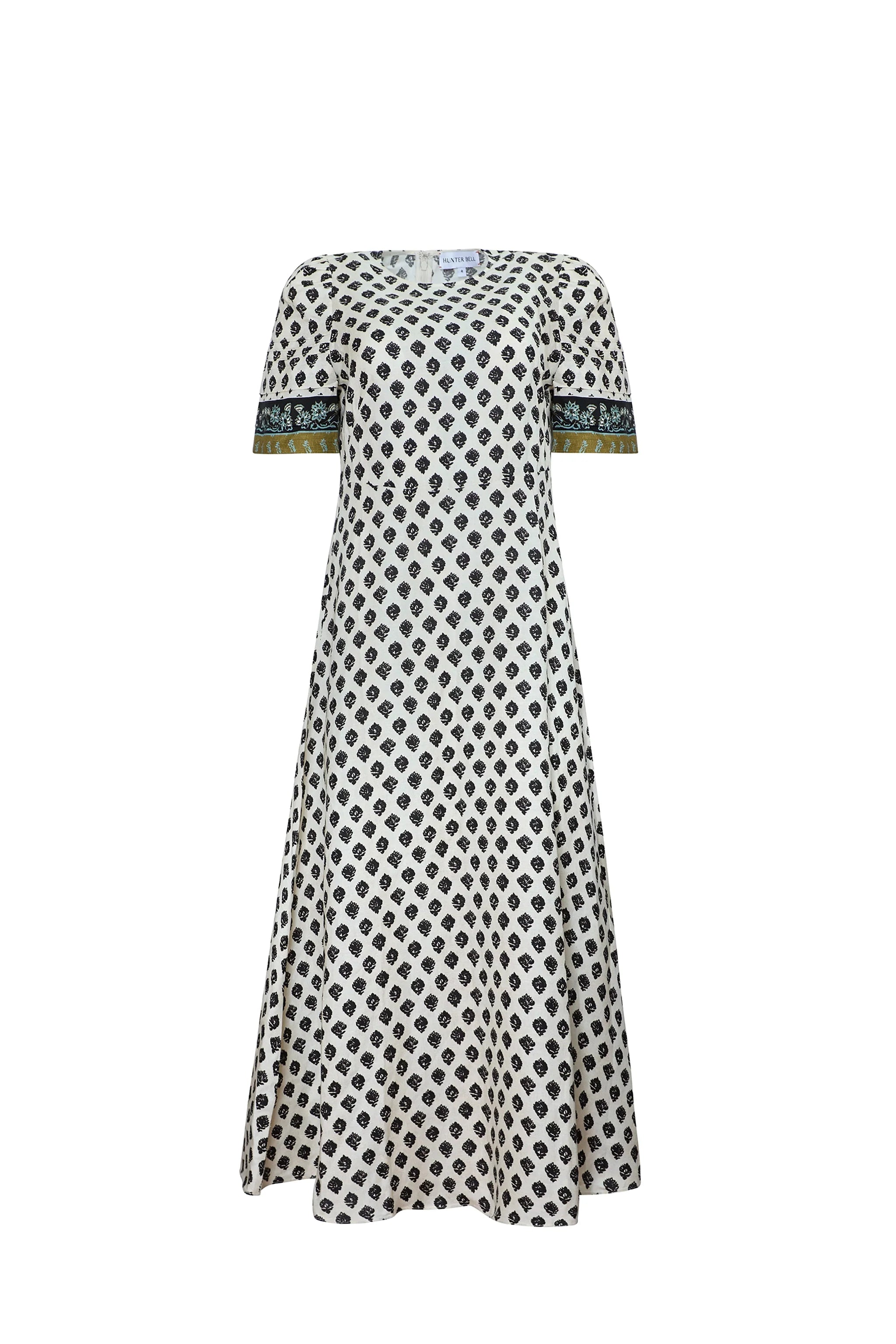 The Casey Dress in Thistle & Vine Cream.