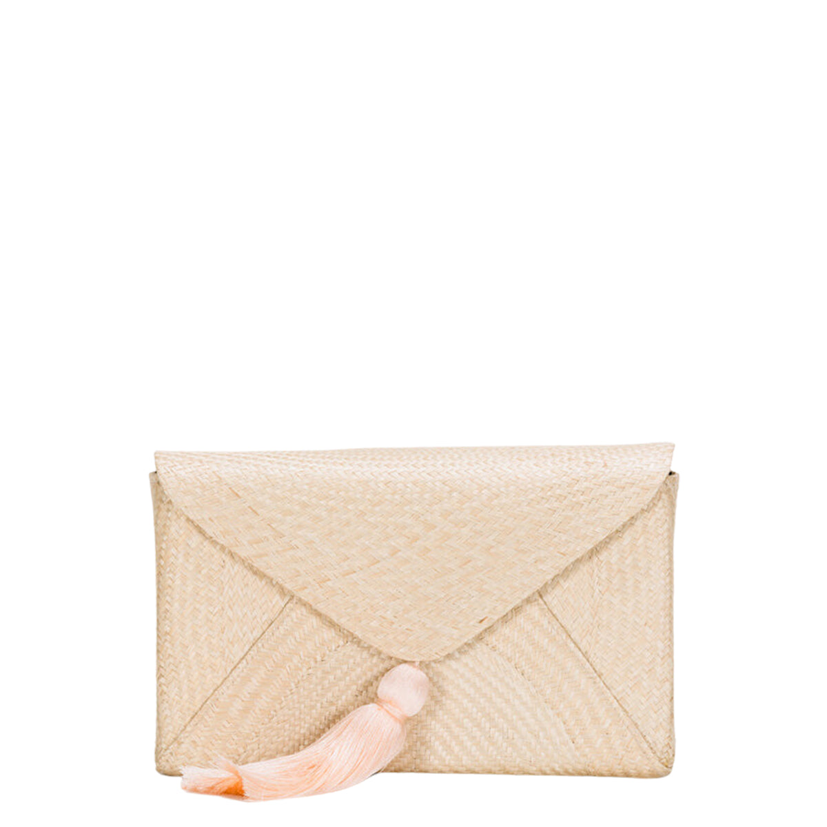 Cassia Straw Clutch Bag