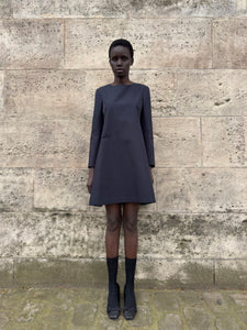 Catherine Dress in Cotton Gabardine