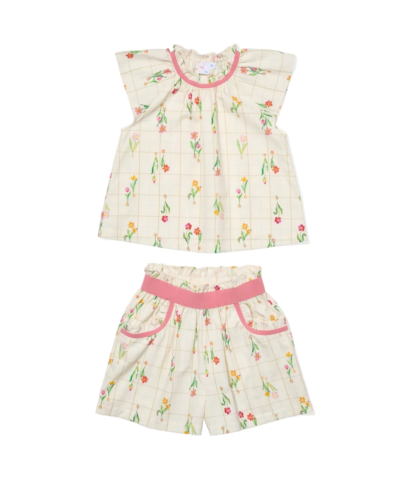 Cecil Short Set in Dutch Baby