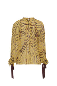 Cecile Top in Veneta Arc Yellow