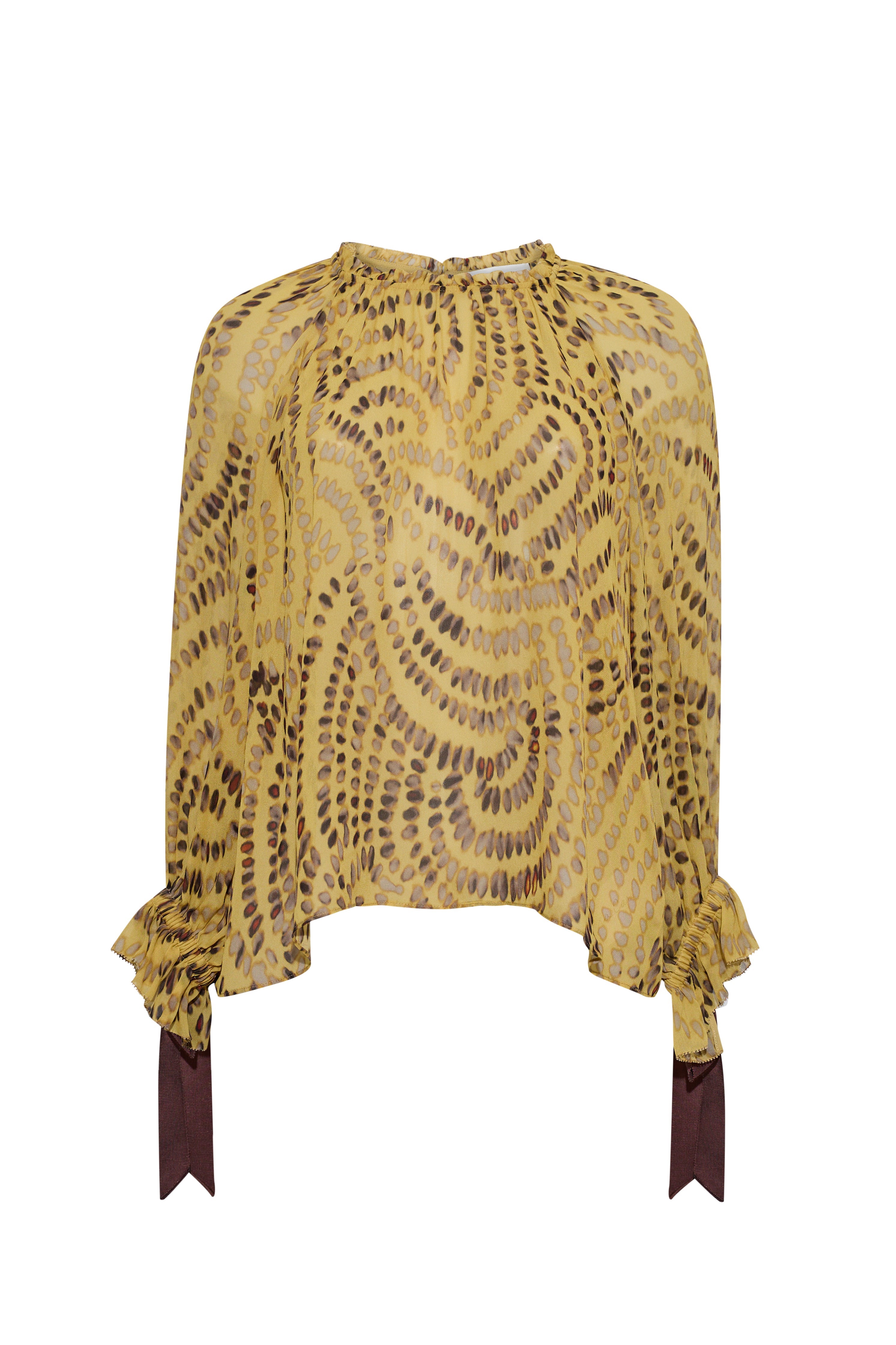 Cecile Top in Veneta Arc Yellow