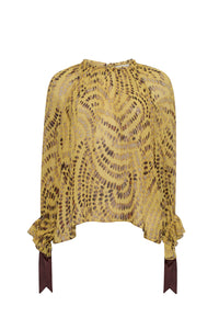 Cecile Top in Veneta Arc Yellow