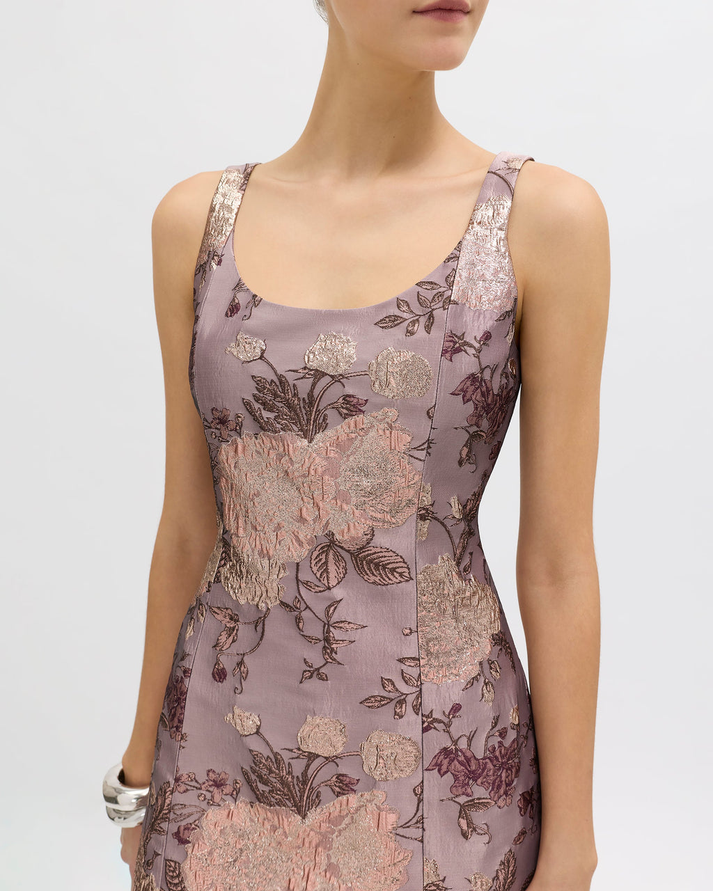 Cecily Dress in Rosewater Floral