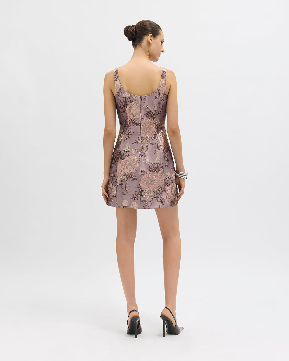 Cecily Dress in Rosewater Floral