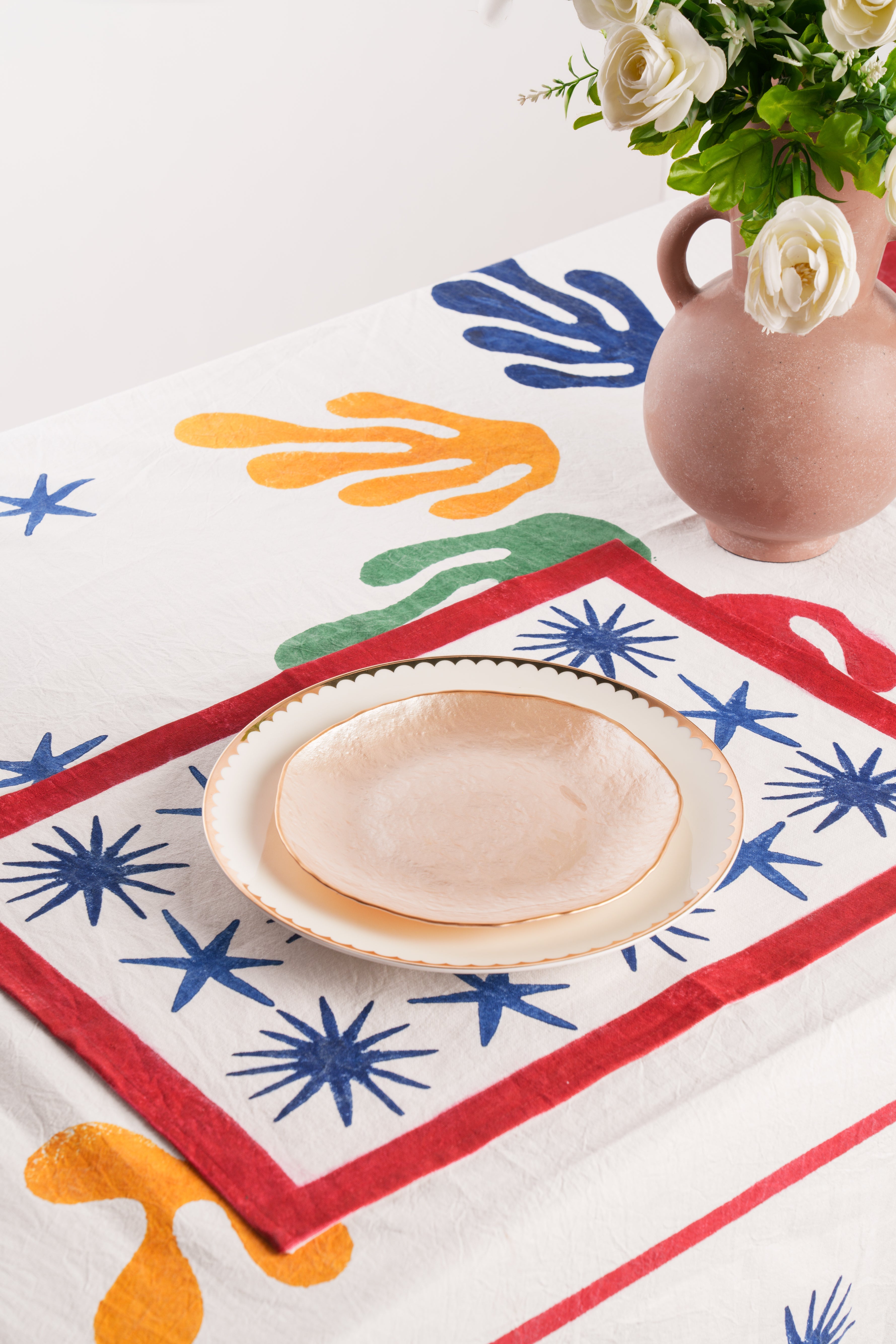 Celestial Matisse Blockprint Placemat