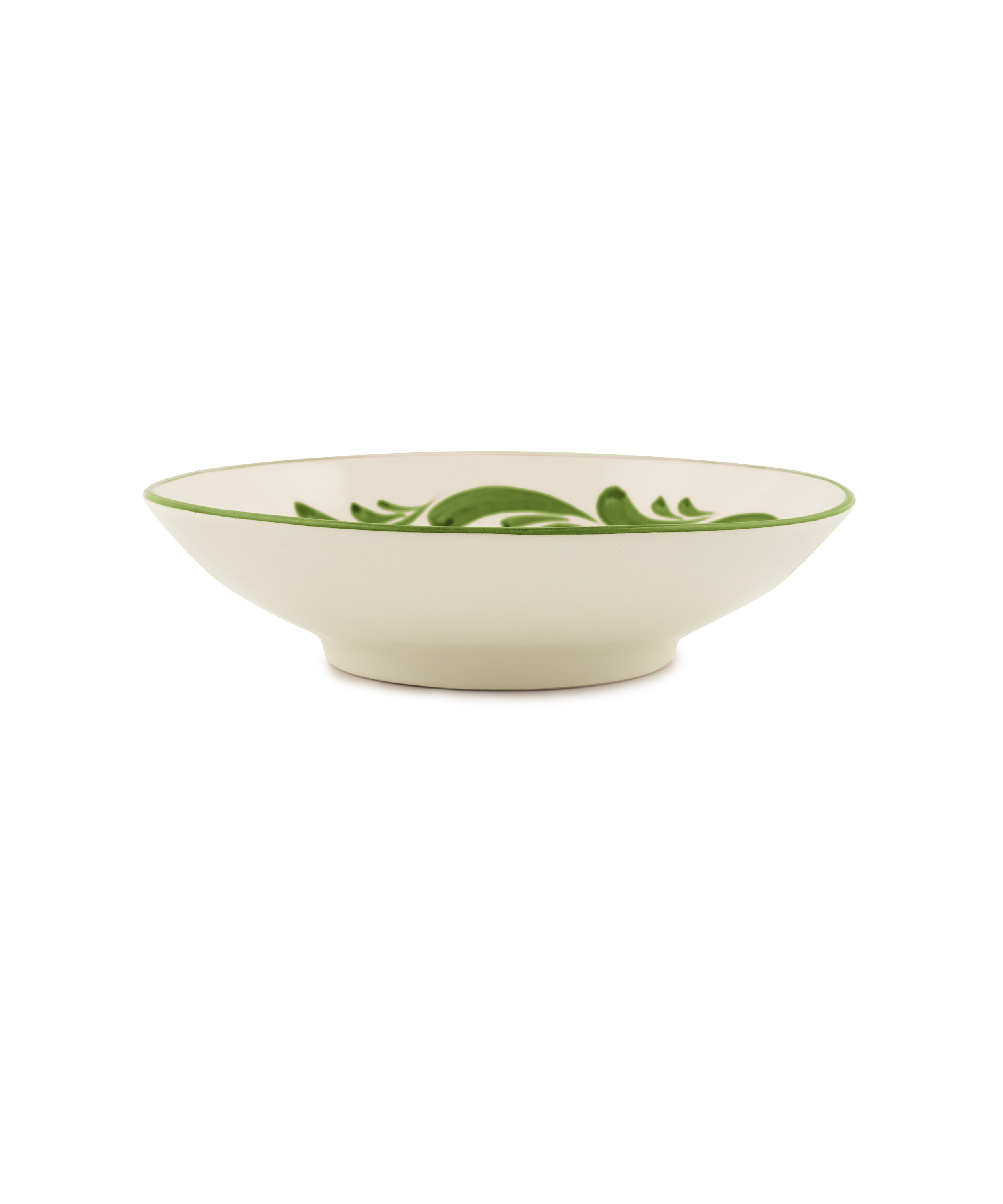 Celia Pasta Bowl, Leaf Green (Set of 6)