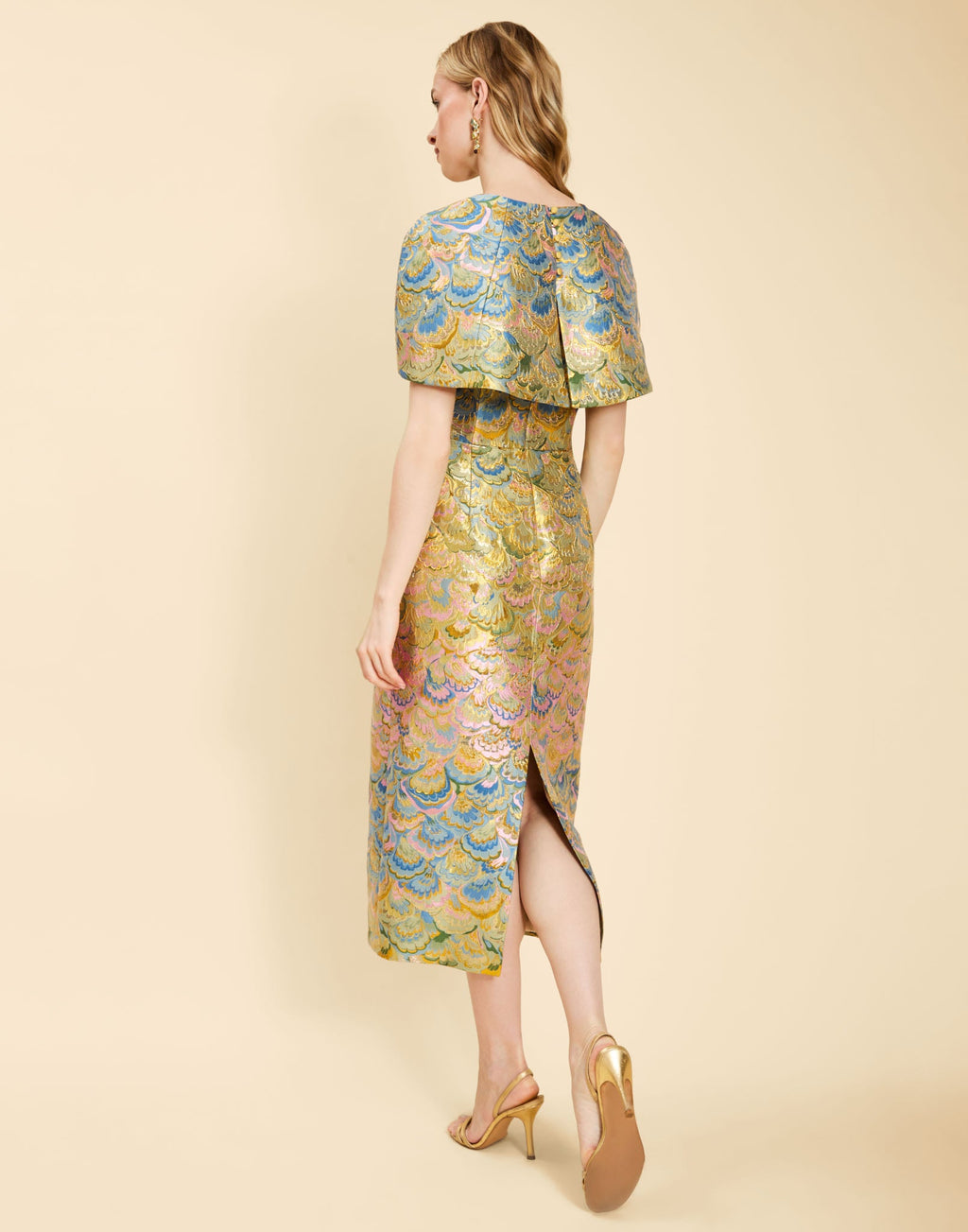 Celine Capelet in Gilded Marble