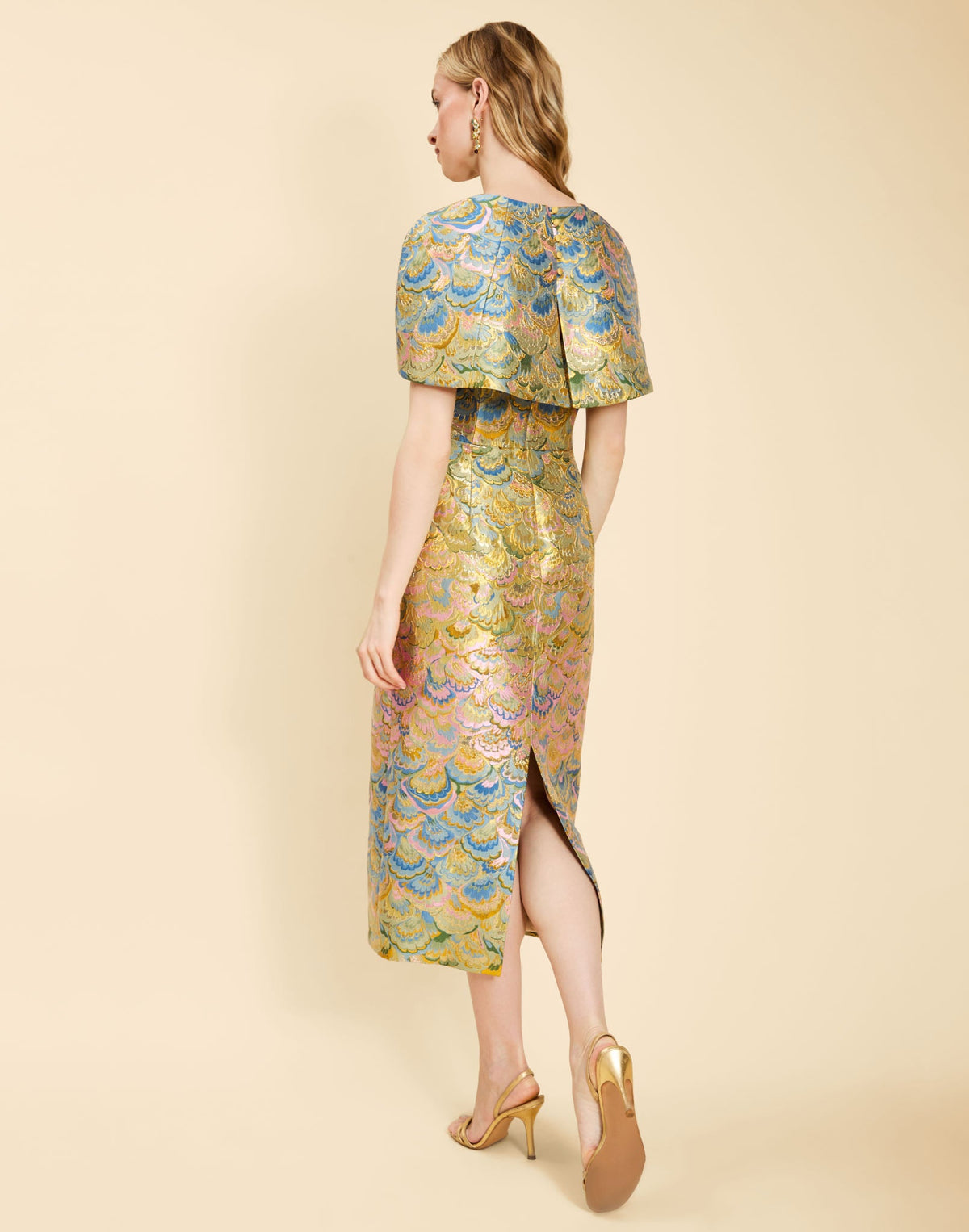 Celine Capelet in Gilded Marble