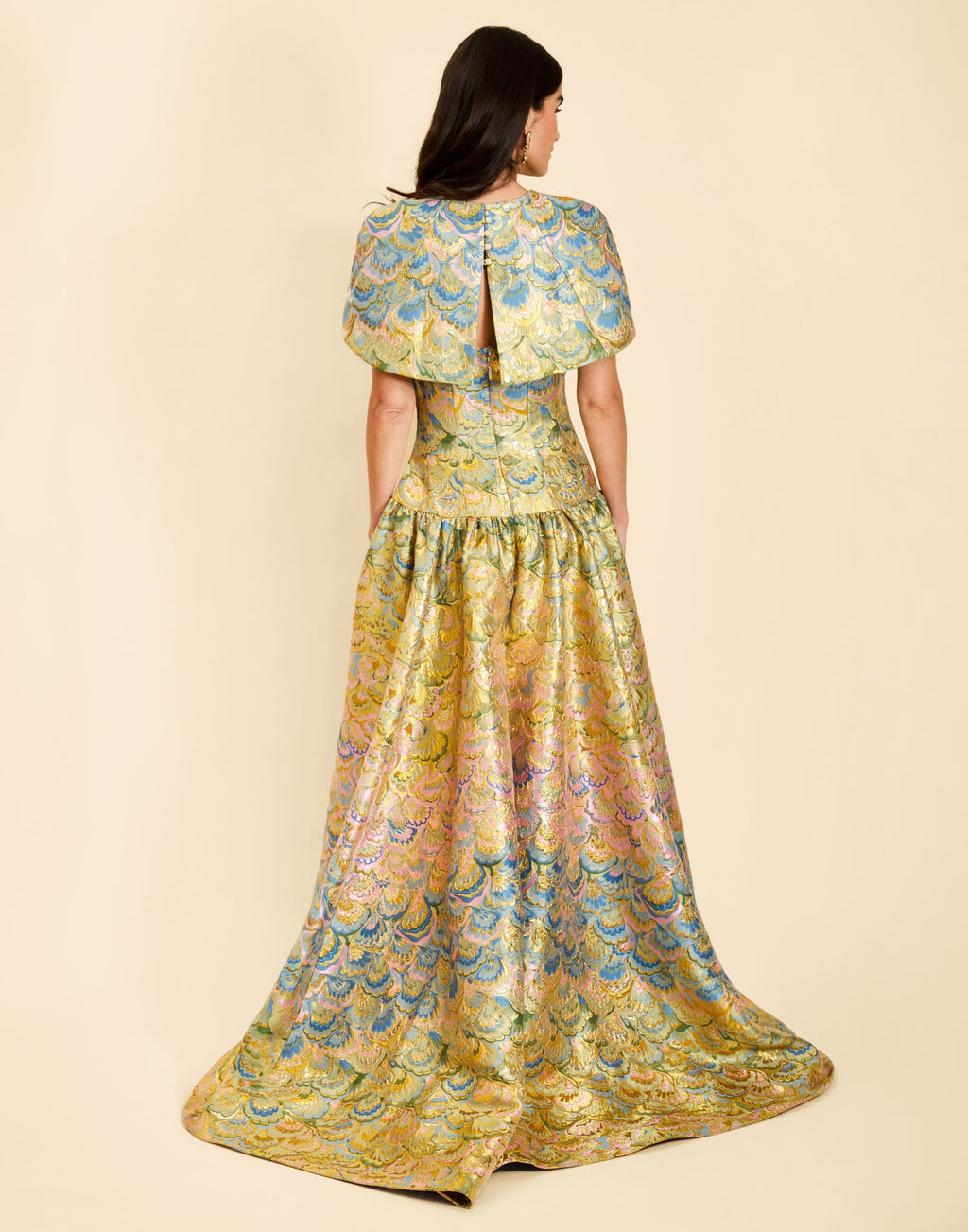 Celine Capelet in Gilded Marble