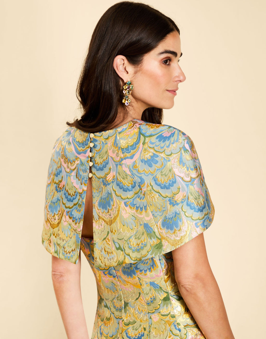 Celine Capelet in Gilded Marble