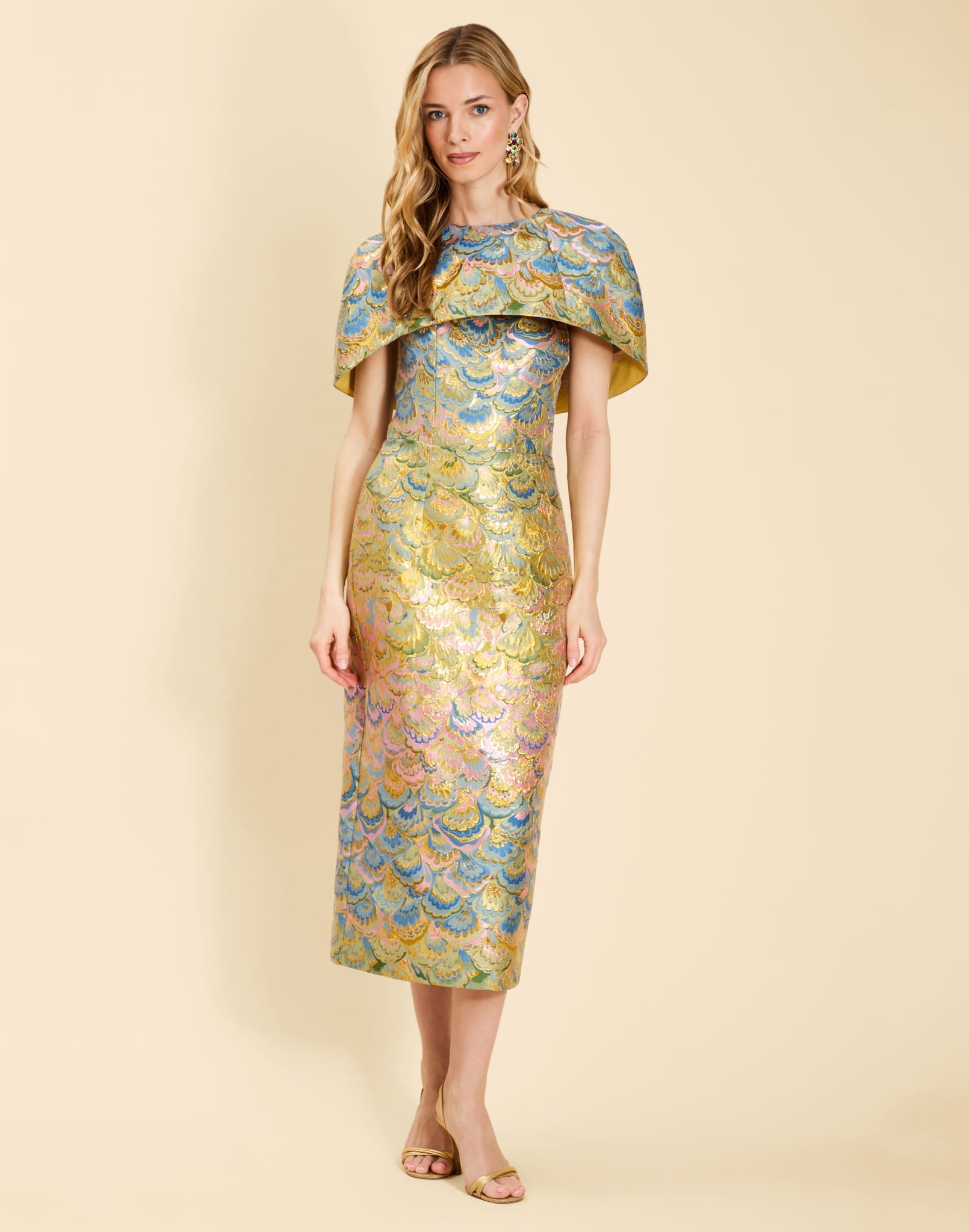 Celine Capelet in Gilded Marble