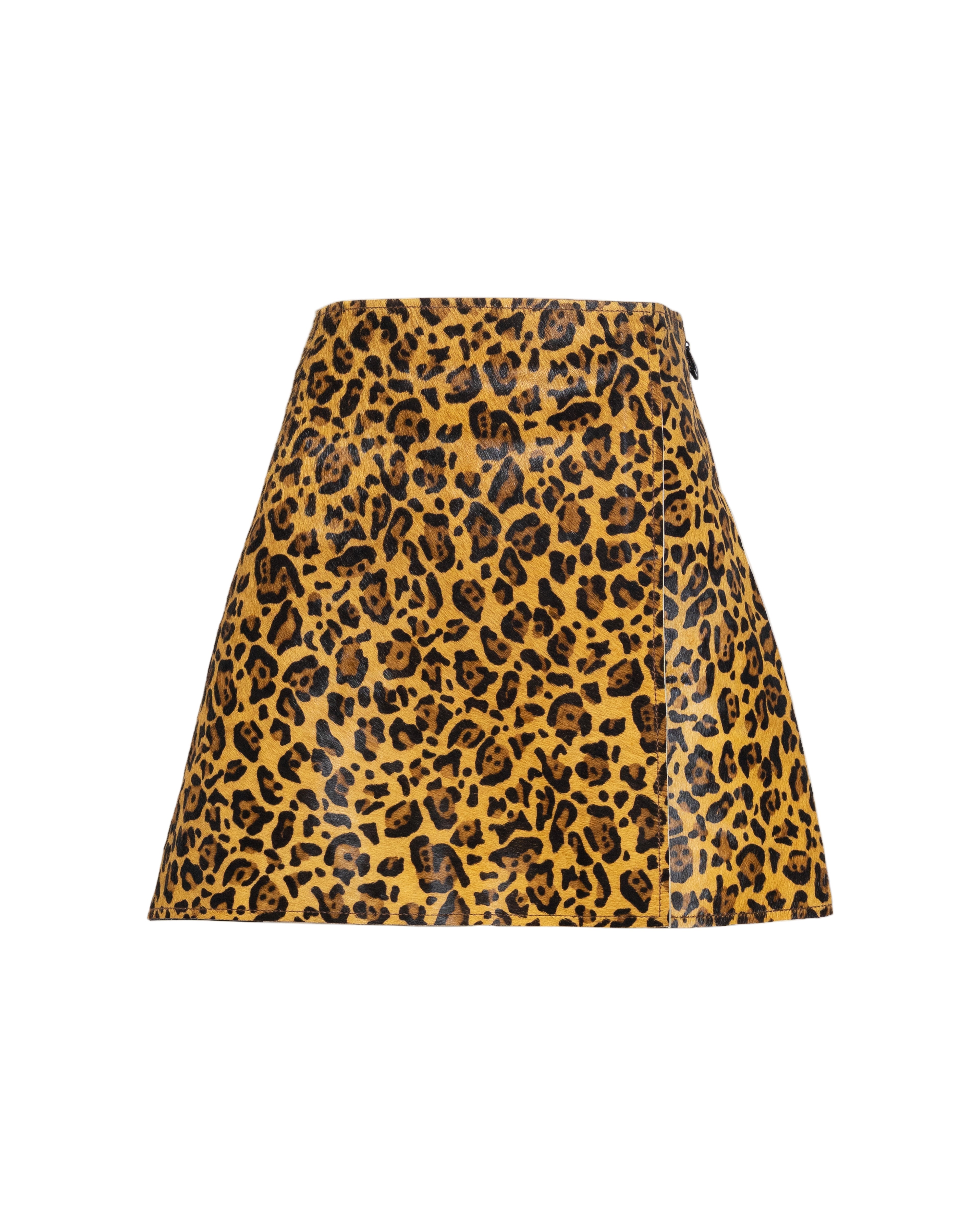 Celine Skirt in Brown Multi