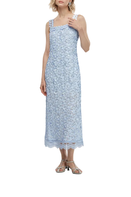 Centella Maxi Dress in Blue