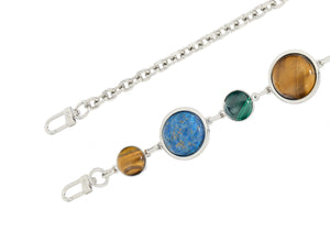 Isla Basket Semi Precious Stone Clutch
